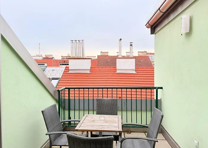 Appartement Dachterrasse Fuer 4 Personen Wenen